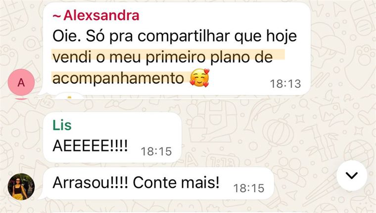 Depoimento de médica sobre o Plano de Acompanhamento